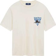 SAINT PERRY Horse Power Ferrari Tee Off-white