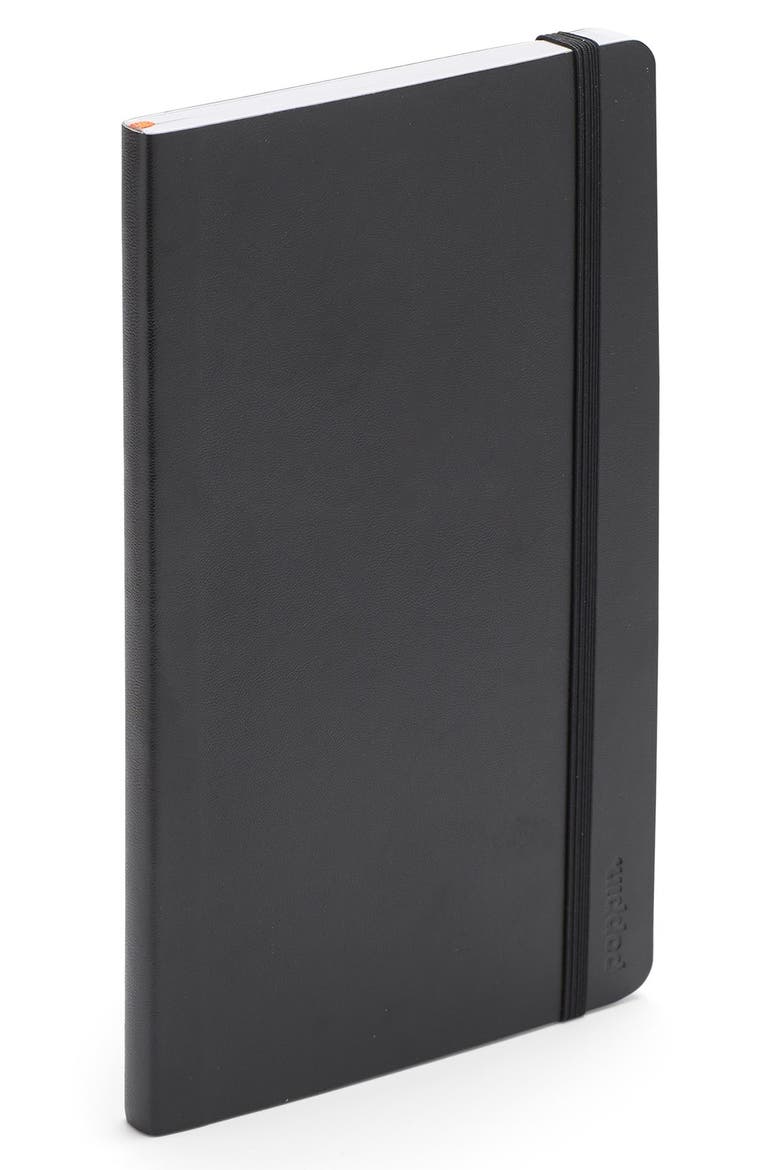 Soft Cover Notebook, Main, color, BLACK