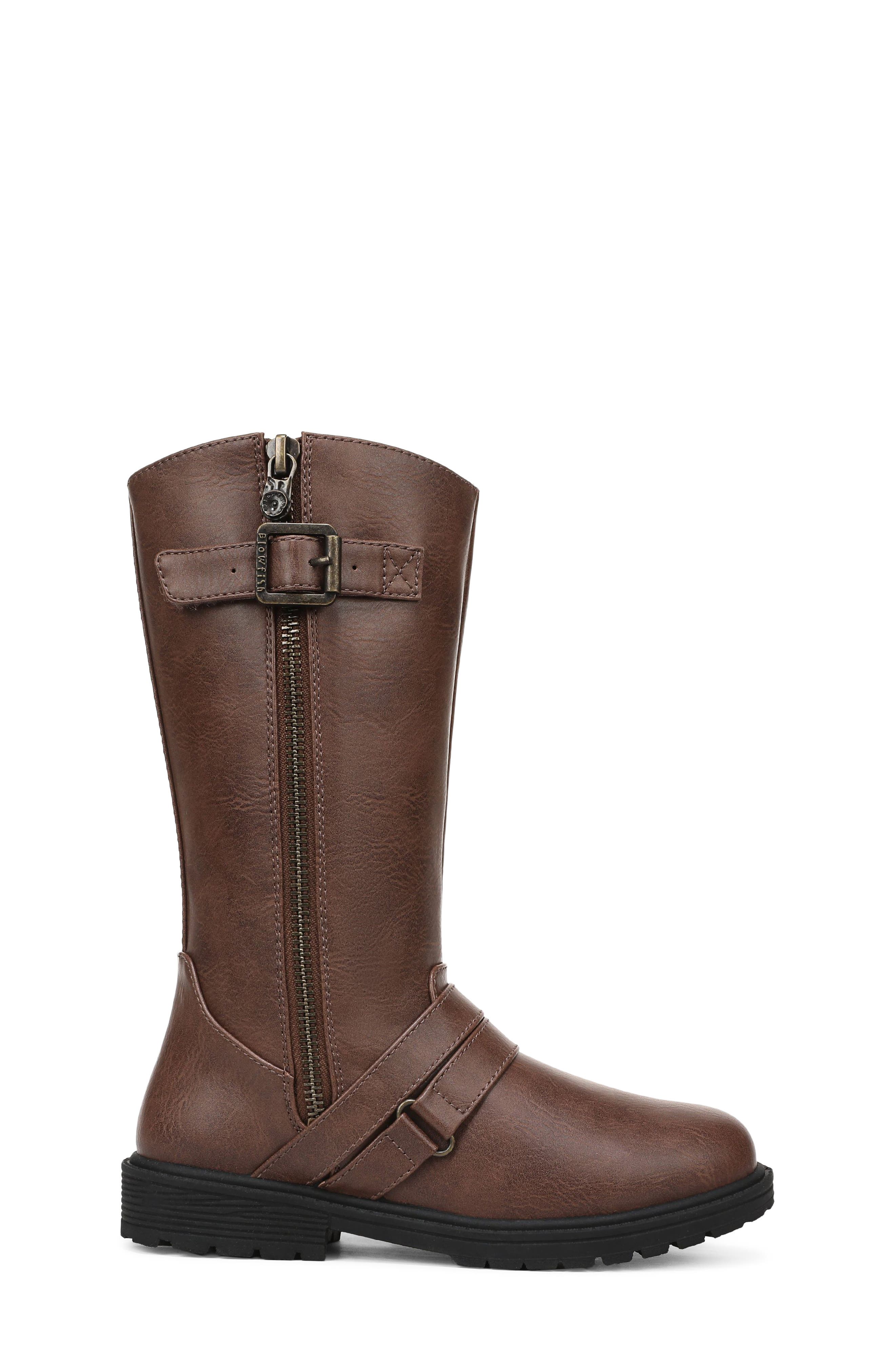 Kids' Reese Boot, Alternate, color, BROWN/ BLACK