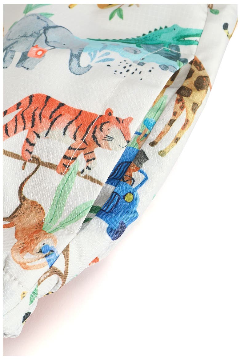 Kids' Safari Water-Resistant Hooded Jacket, Alternate, color, NEUTRAL