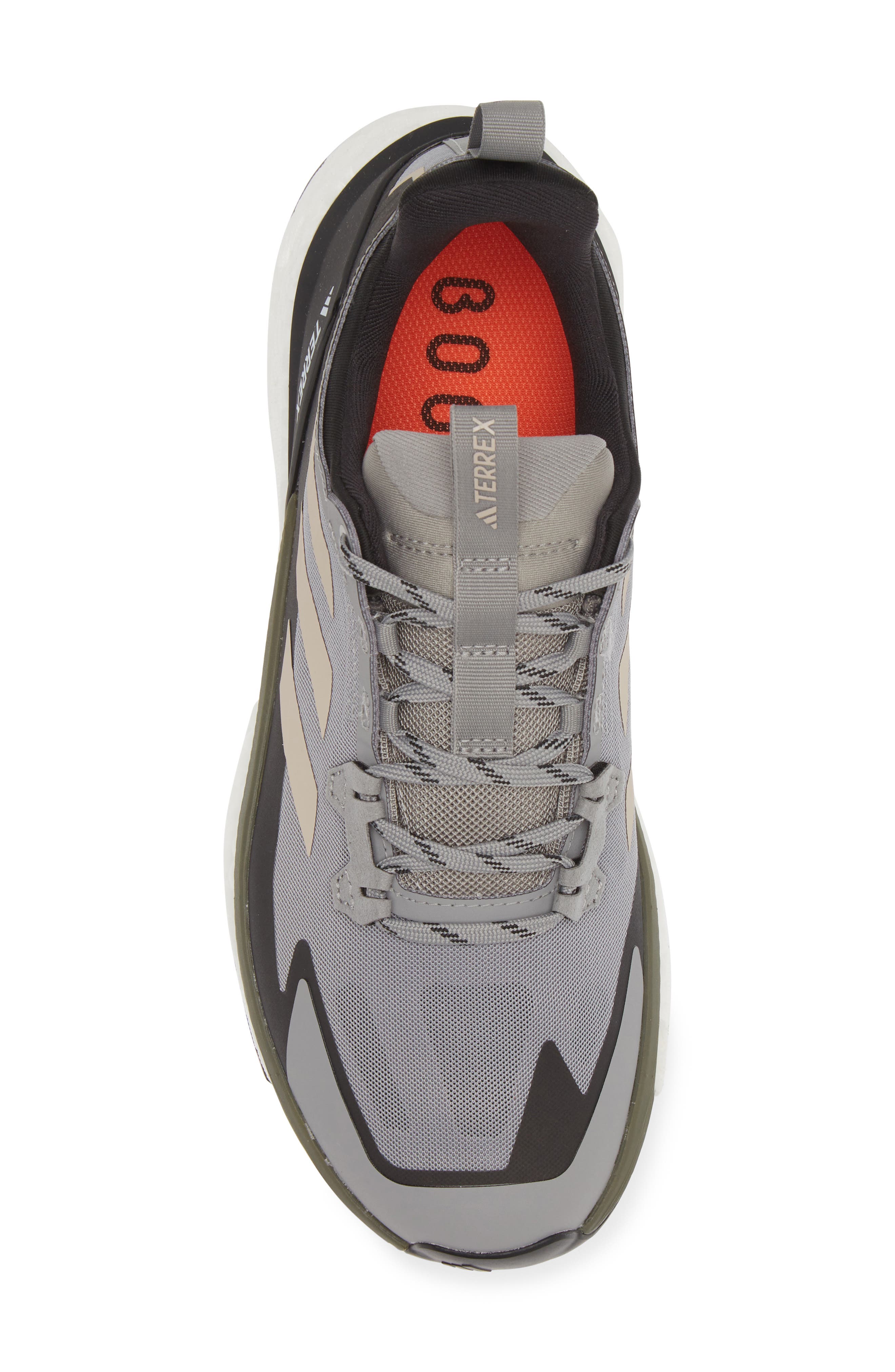 Terrex Free Hiker 2.0 Gore-Tex® Waterproof Hiking Shoe, Alternate, color, CHARCOAL GREY/ BLACK