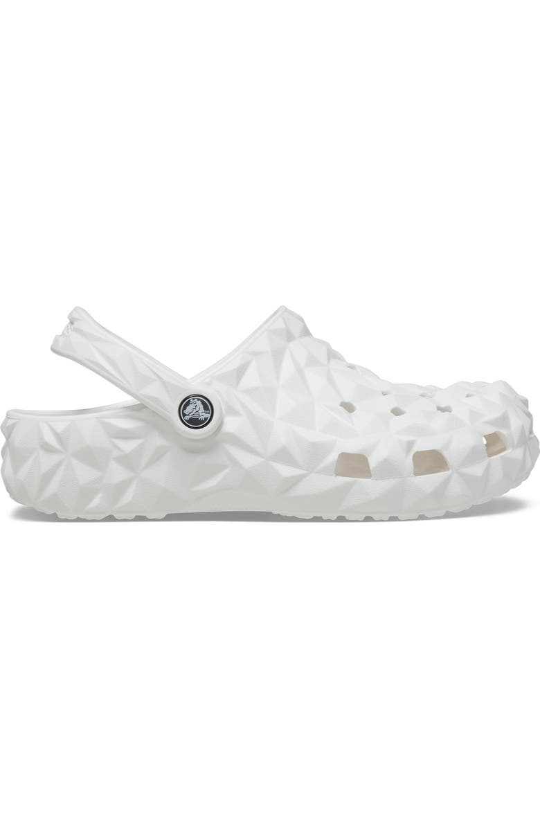 CROCS Gender Inclusive Classic Geometric Water Friendly Slingback Clog, Main, color,