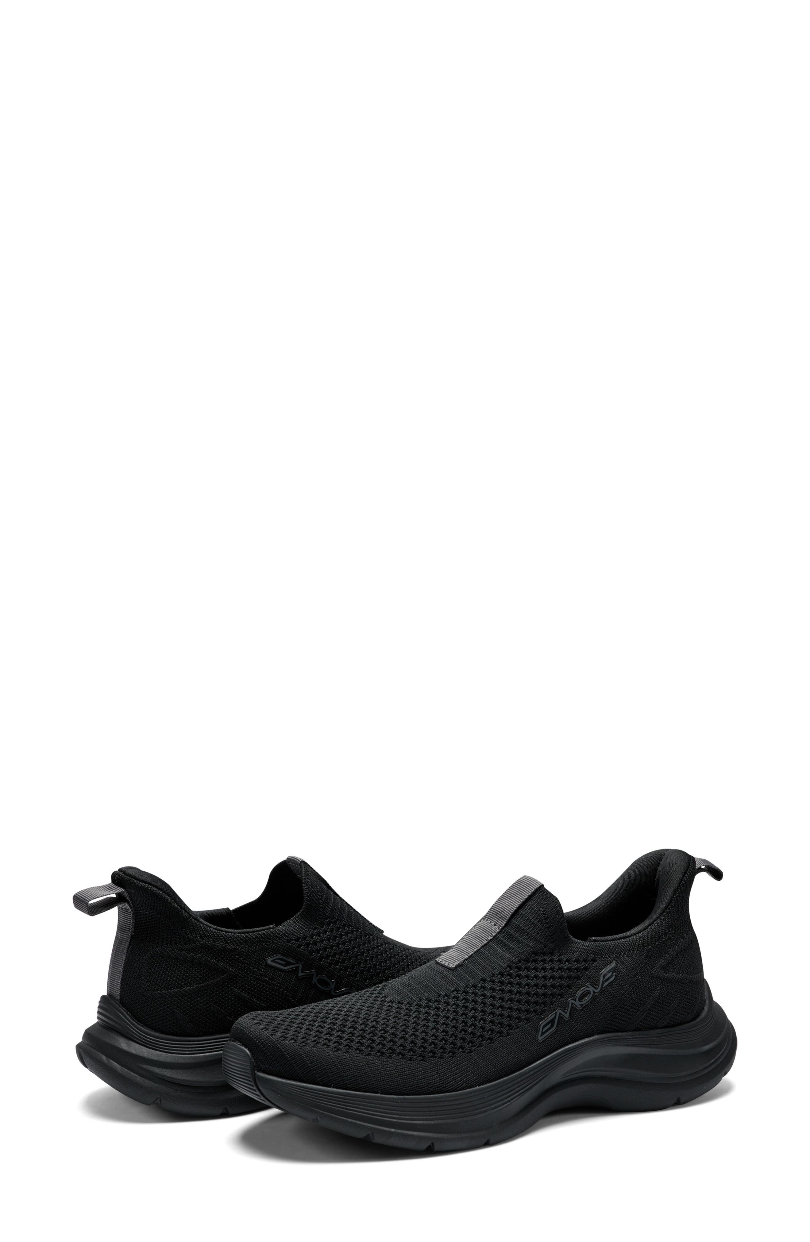 Easy Spirit Easypace So Easy Slip-On Sneaker, Alternate, color, Black/ Black