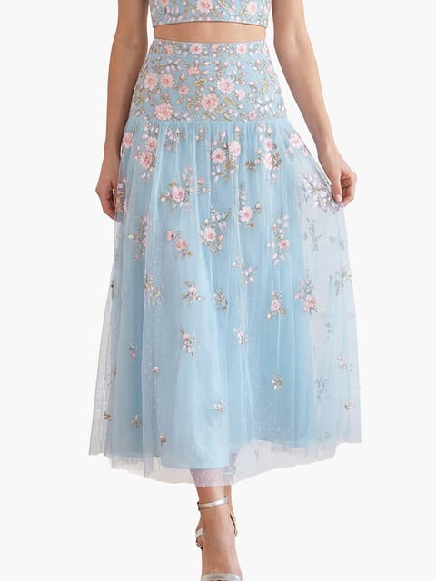 Eden Rose Ankle Skirt