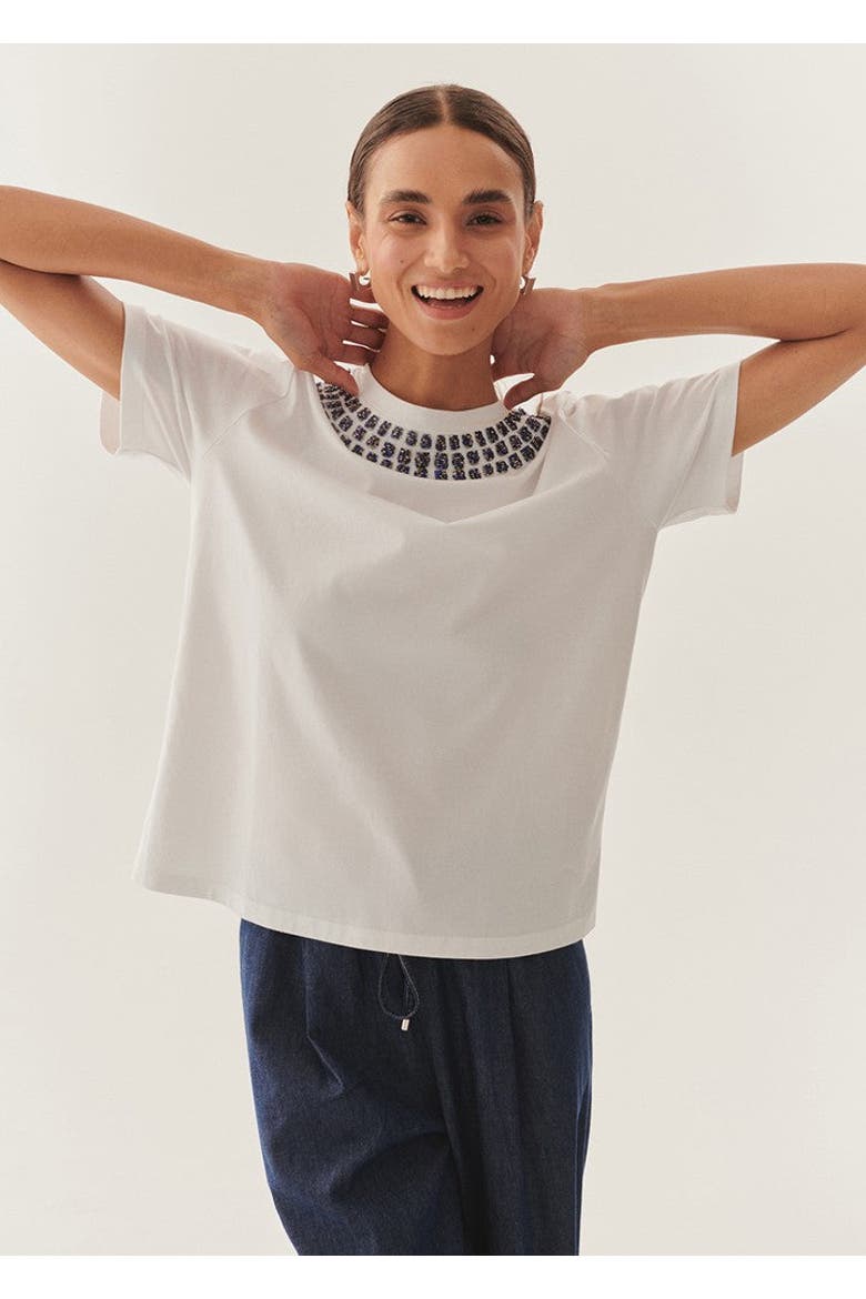 Adriana Tshirt, Alternate, color, WHITE