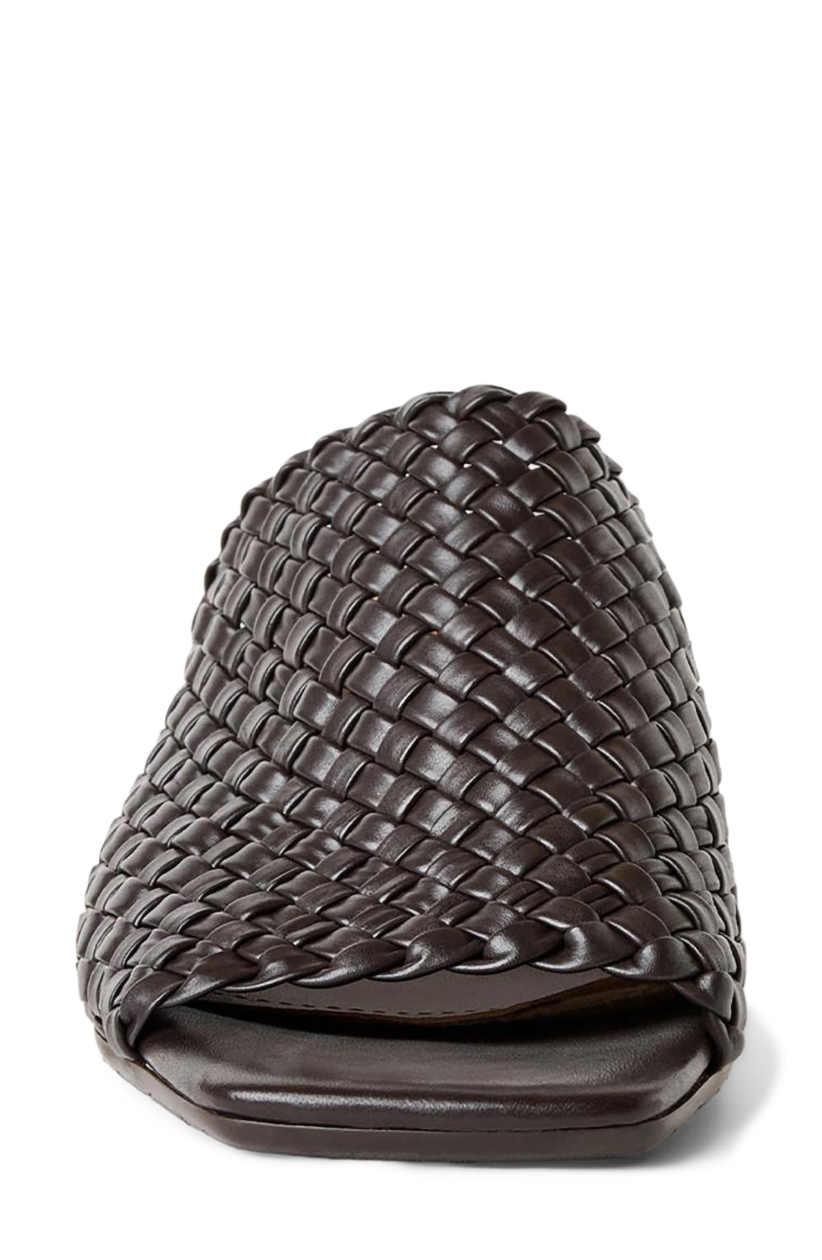 Laquila Slide Sandal, Alternate, color, ESPRESSO WOVEN