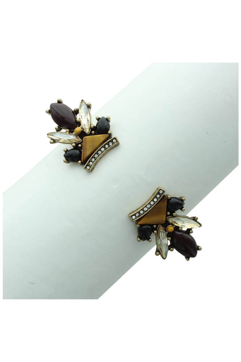 Juliette Hinge Bracelet, Alternate, color, GOLD