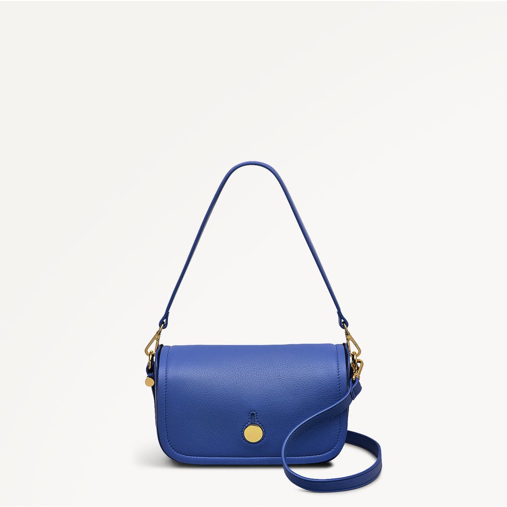 Radley Bathurst Mews Small Flapover Crossbody Bag In Yves Blue