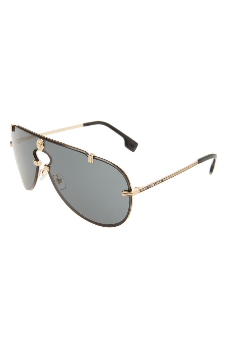 Versace 43mm Shield Sunglasses, Alternate, color,