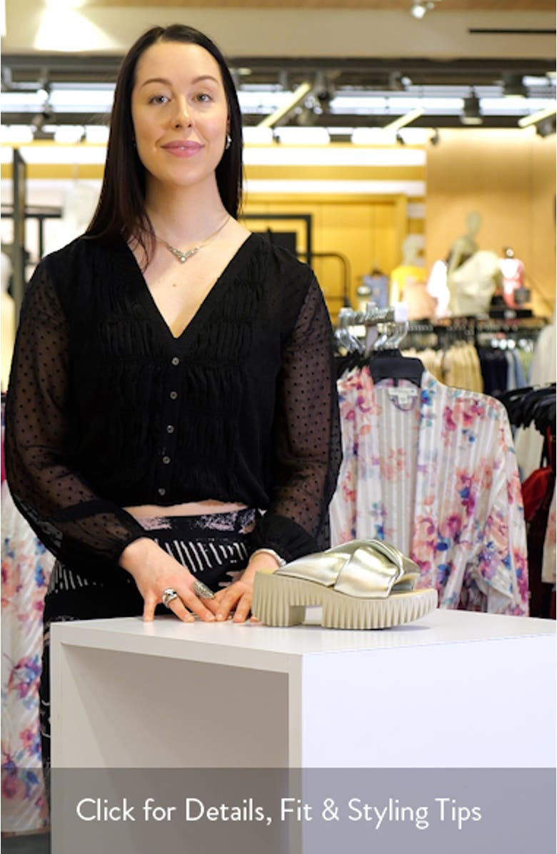 Plia Anda Platform Sandal, sales video thumbnail