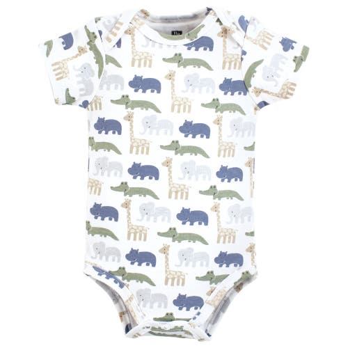 Hudson Baby Soft Cotton Bodysuit Triple Pack