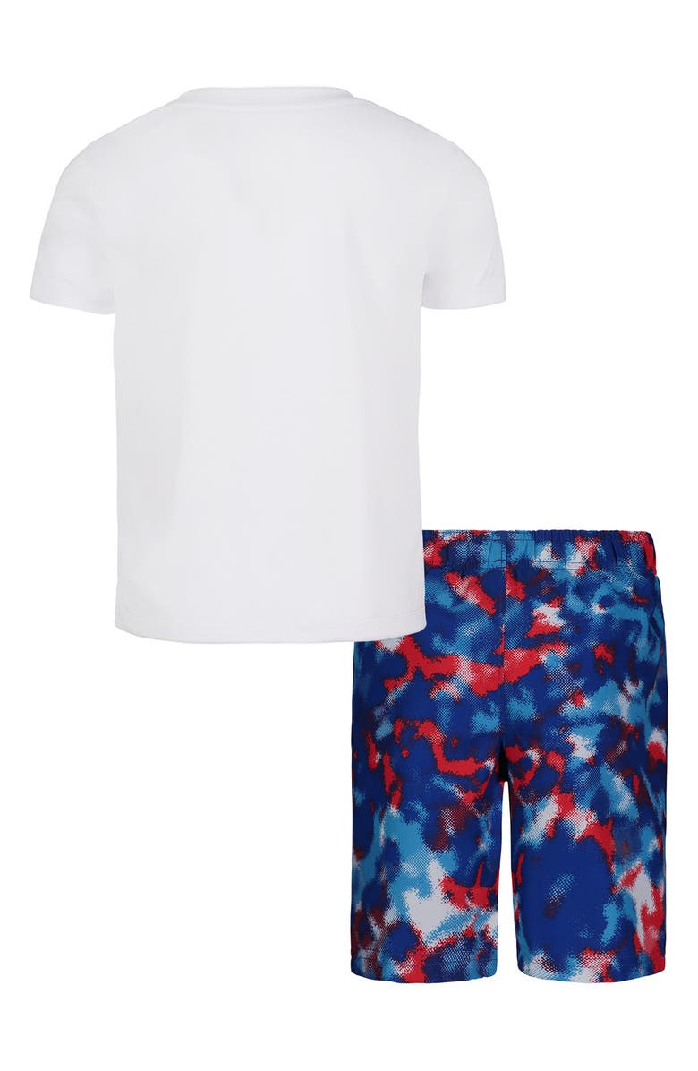 Under Armour Kids' Freedom Graphic Swim T-Shirt & Shorts Set, Alternate, color,