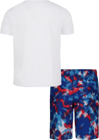 Kids' Freedom Graphic Swim T-Shirt & Shorts Set