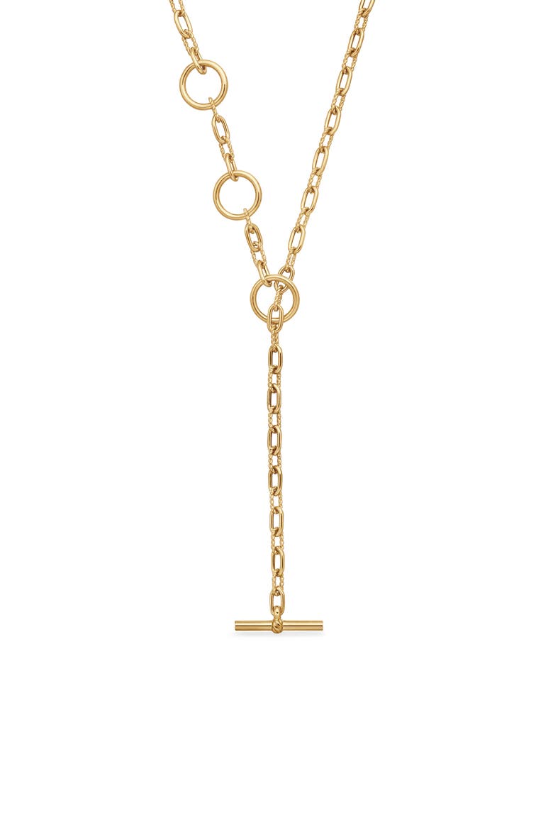 Madison Chain Link Necklace, Main, color, YELLOW GOLD