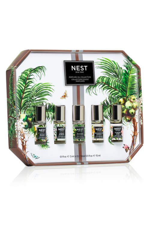 Nest New York Perfume Oil Discovery Fragrance Set In Transparent