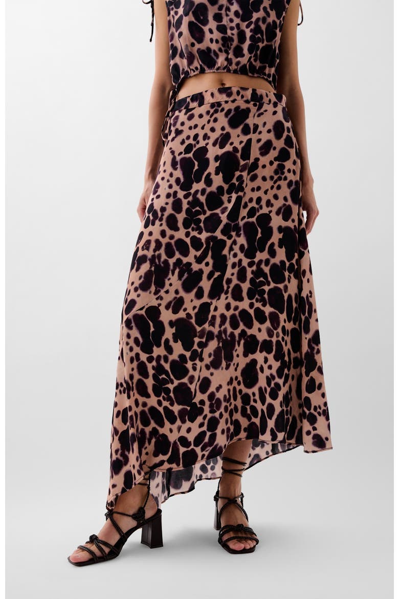Paleleo Print Skirt, Main, color, Animalprint