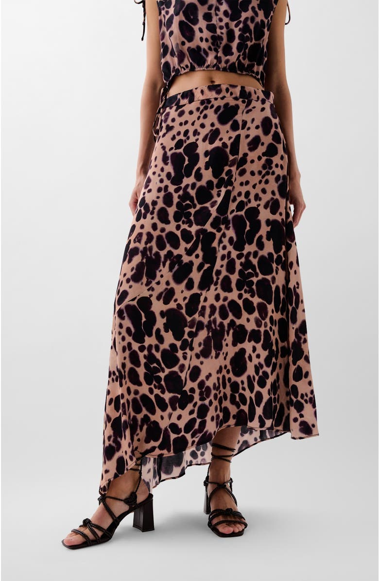 Scalpers Paleleo Print Skirt, Main, color, Animalprint