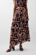 Scalpers Paleleo Print Skirt