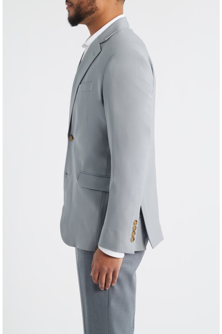 Henrik Trim Fit Solid Stretch Wool Suit Jacket, Alternate, color, GREY SCULPTURE
