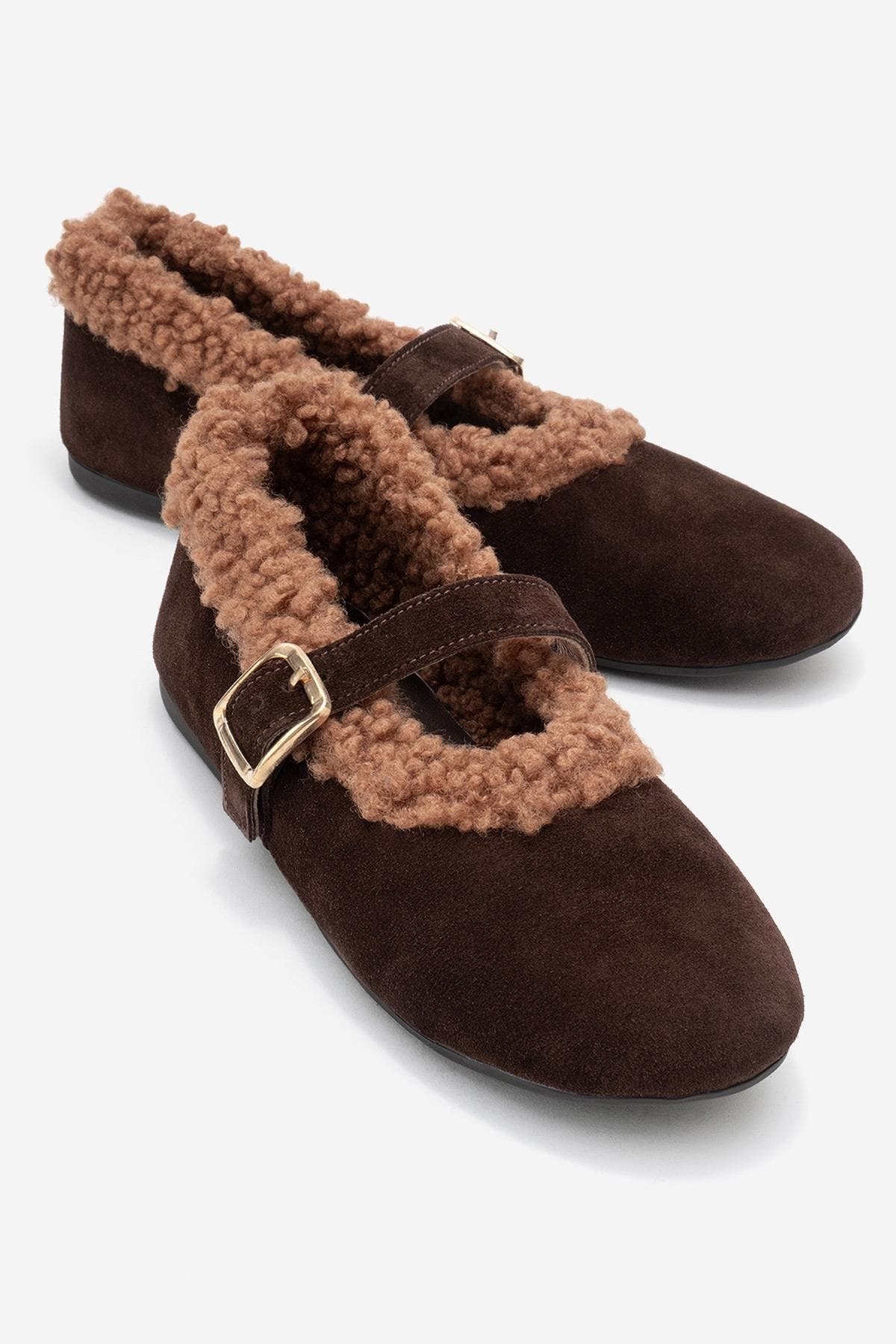 Guin Leather Strap Flat - image 4