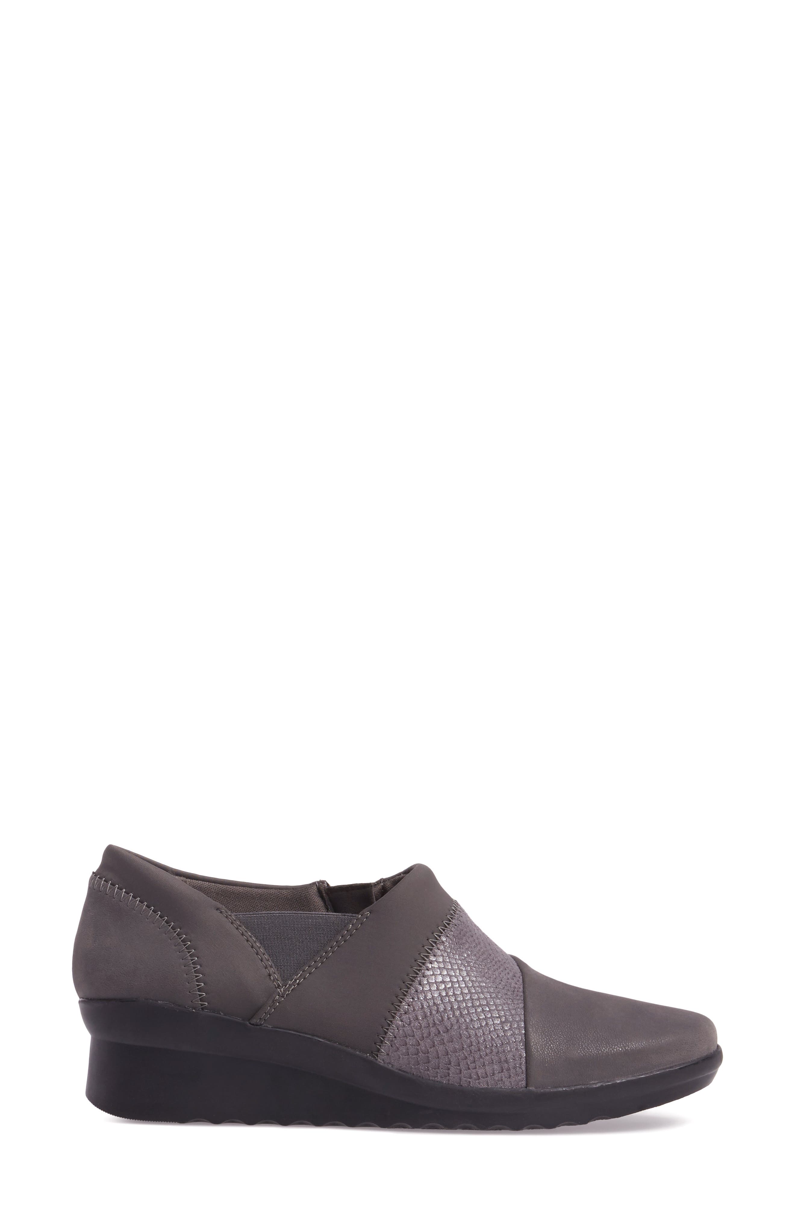 Caddell Denali Ankle Loafer, Alternate, color, GREY FABRIC