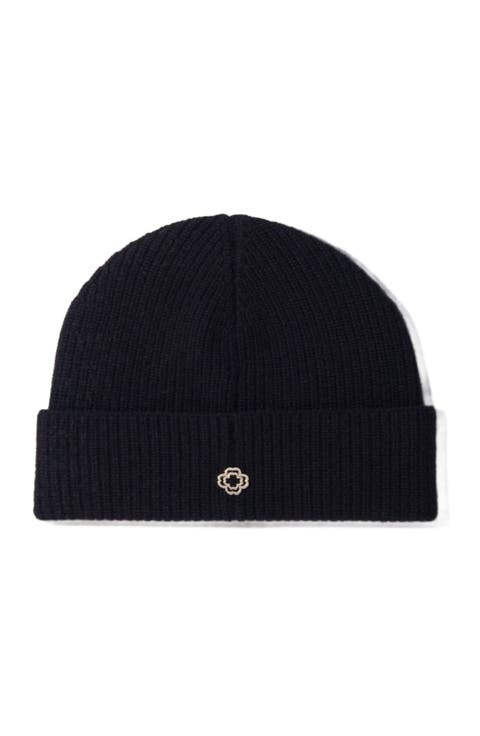 Wool and cashmere hat