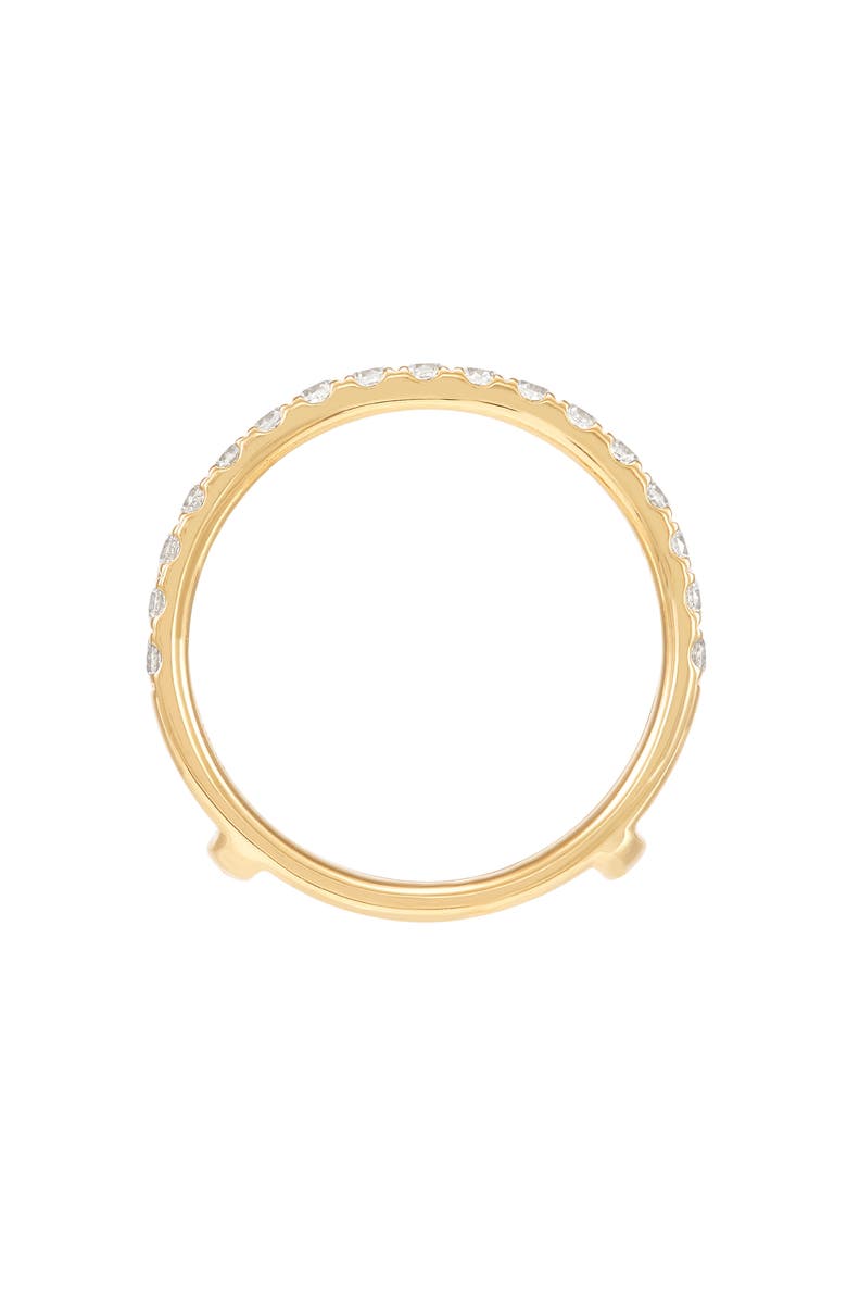 Frankie & Zoe Lab Grown Diamond Ring, Alternate, color, Yellow Gold