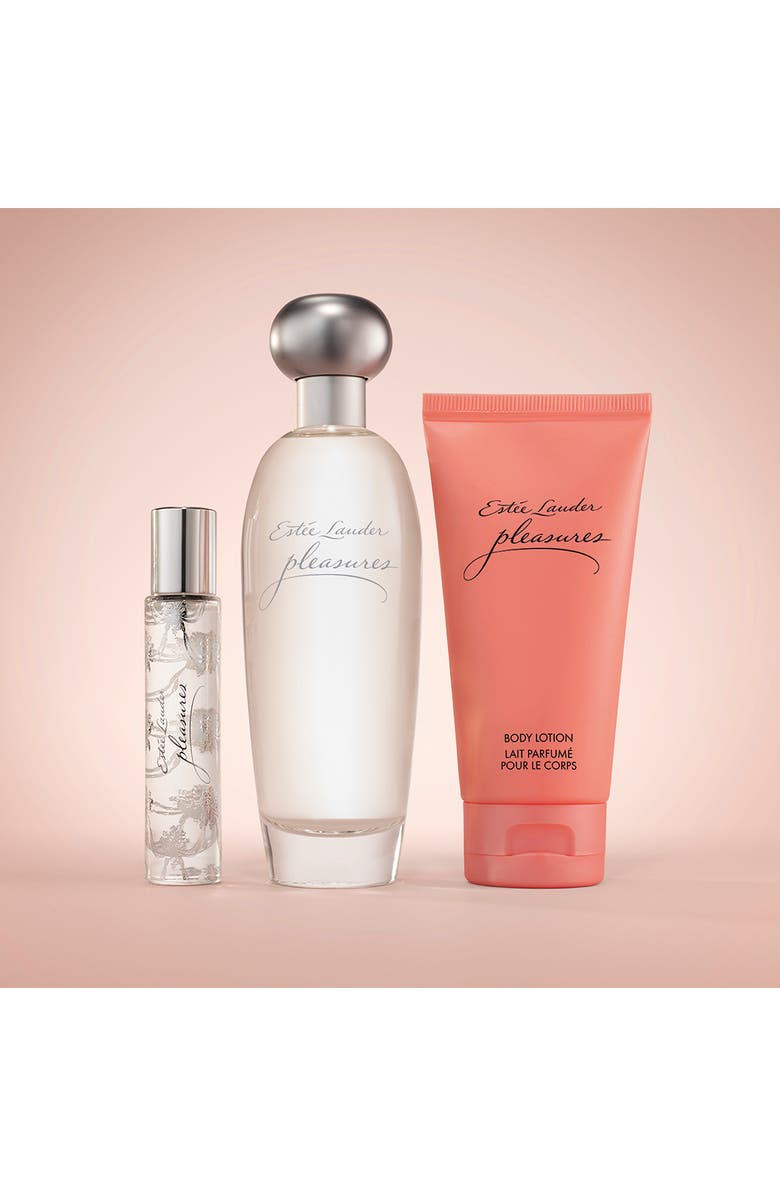 Estée Lauder x Ladurée Pleasures Fragrance Set (Limited Edition) $115 Value, Alternate, color, 