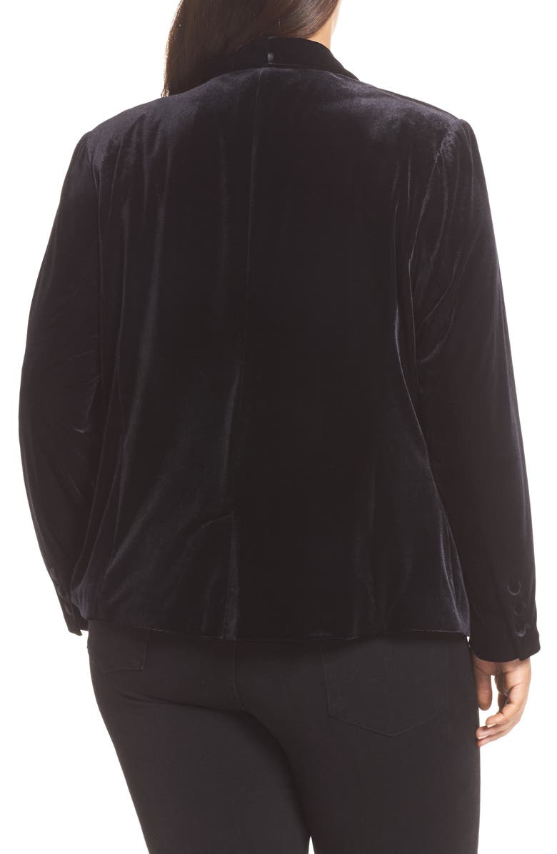 1.STATE Velvet Blazer, Alternate, color, 