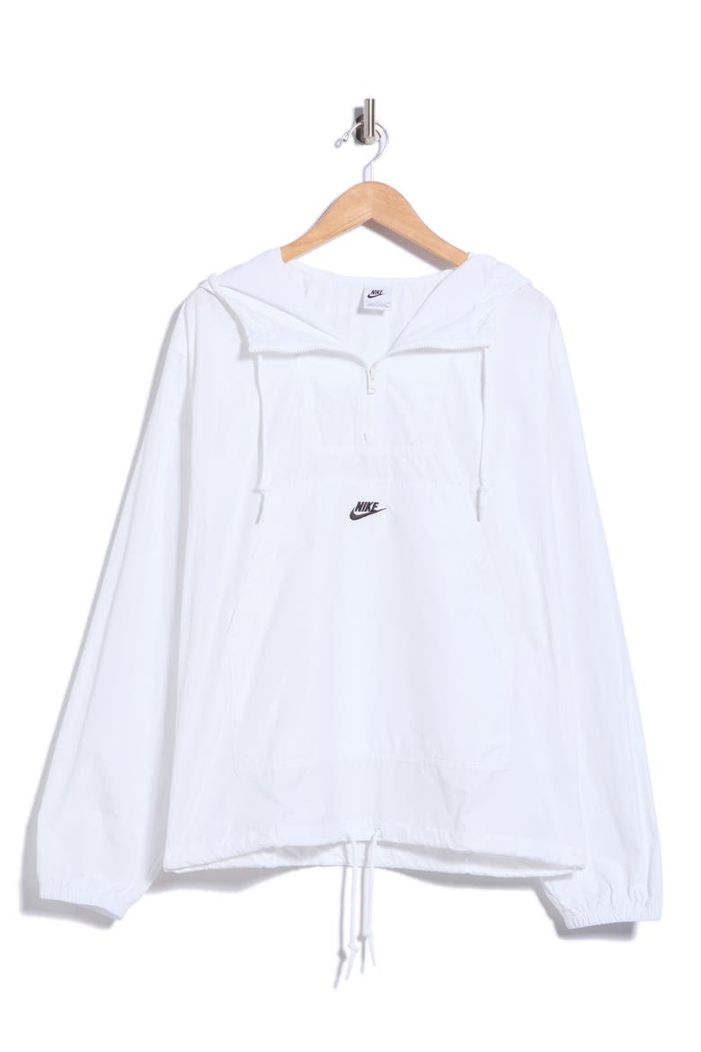 Club Marina Anorak, Main, color, WHITE/ BLACK