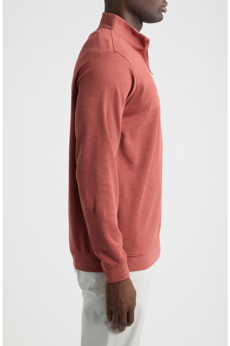 Crown Comfort Quarter Zip Pullover, Alternate, color, BURNT ORANGE