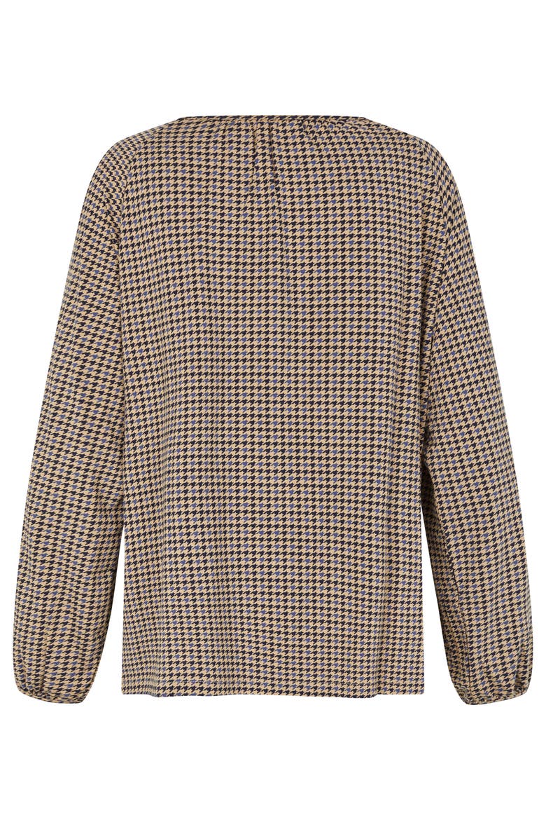 Long sleeve Heritage top, Alternate, color, Gray Blue