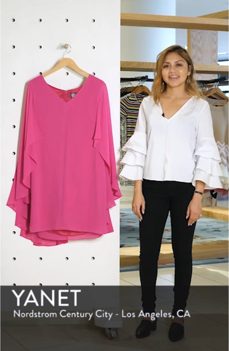 Cape Back Shift Dress, sales video thumbnail