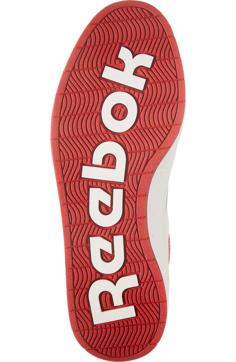 Reebok Court Advance Surge Sneaker, Alternate, color, White/Red/White