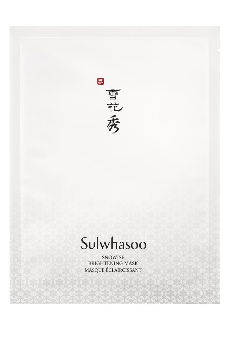 Sulwhasoo Snowise Brightening Mask, Alternate, color,