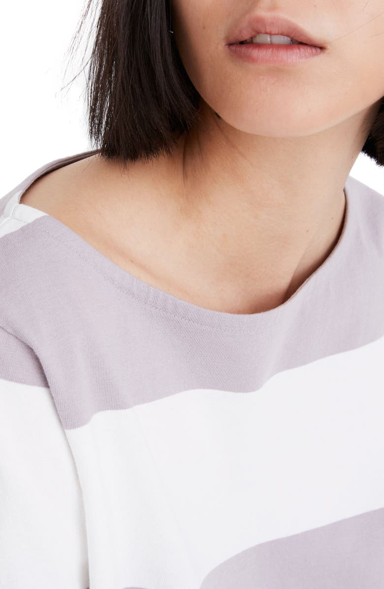 Madewell Setlist Boxy Stripe Tee, Alternate, color,