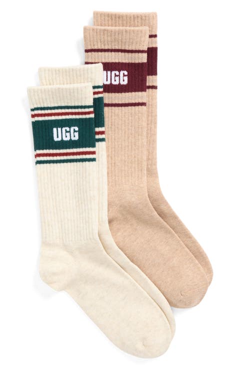 Jedlyn Varsity 2-Pack Crew Socks