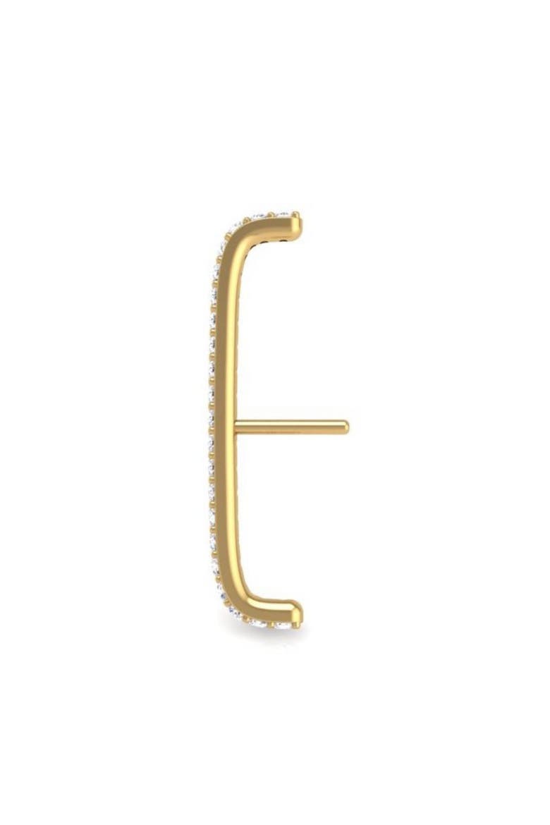 Pavé-All-Day Vertical Crawler, Alternate, color, Yellow Gold