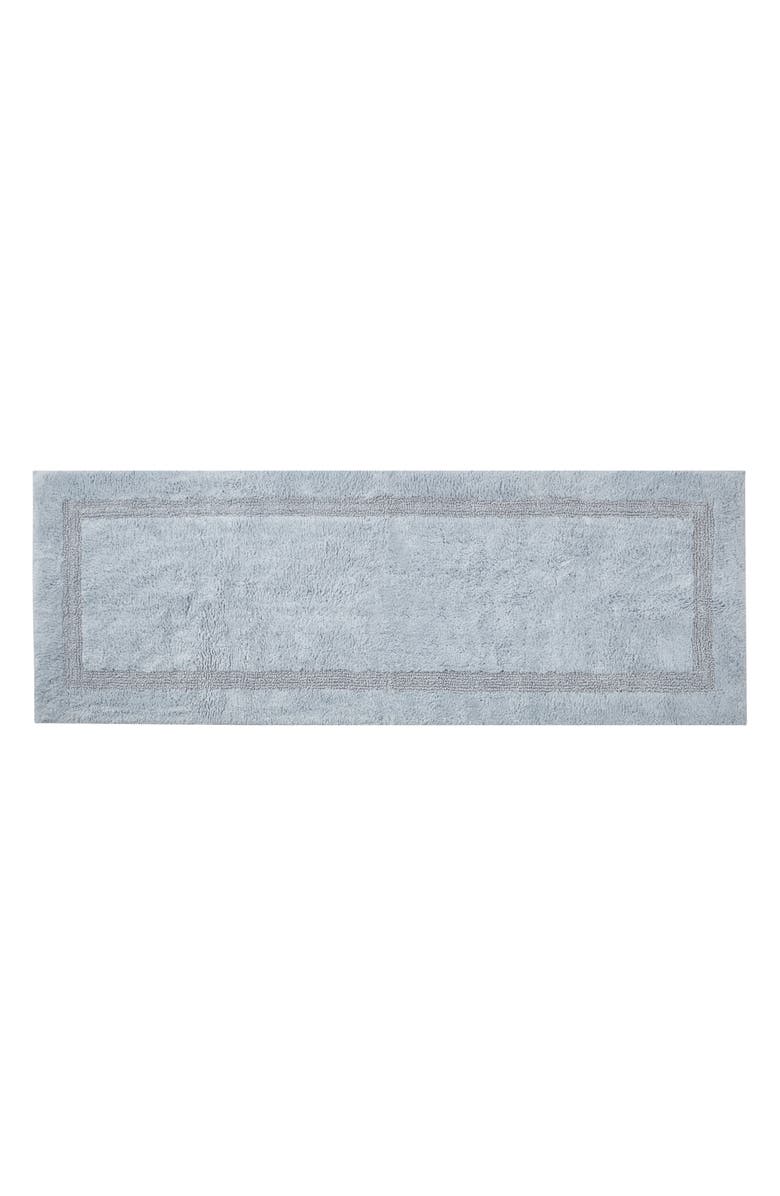 Nautica Peniston Solid Cotton Bath Rug, Main, color, Light Pastel Blue