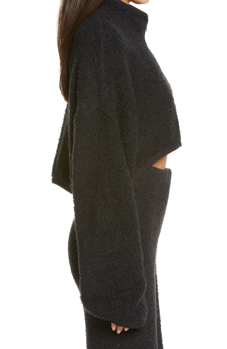 SKIMS Cozy Knit Crop Pullover, Alternate, color, 