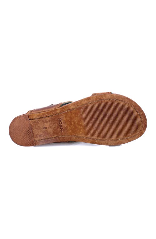 Roan Somerville Sandal In Brown
