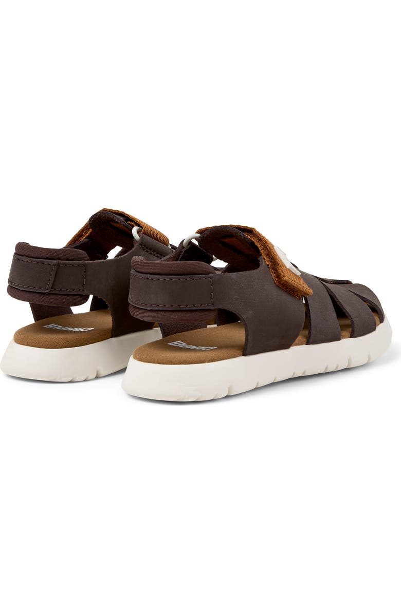 Camper Kids' Oruga Fisherman Sandal, Alternate, color, Medium Brown