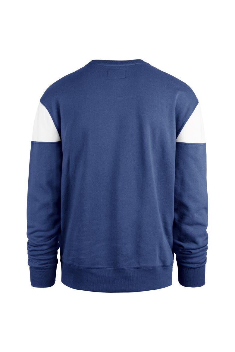 Men's '47 Blue Denver Broncos Groundbreaker Onset Pullover Sweatshirt, Alternate, color, Blue
