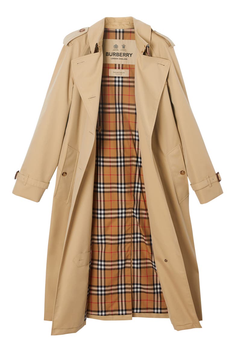 The Waterloo Heritage Trench Coat, Alternate, color, HONEY