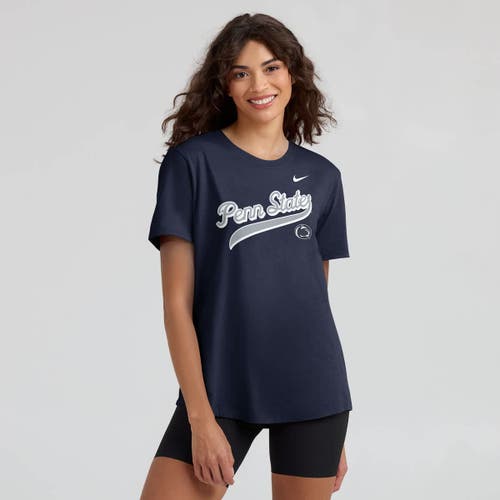 Nike Navy Penn State Nittany Lions Local Script T-shirt