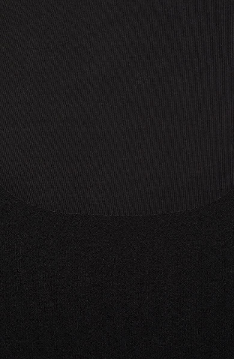 MANGO Square Neck Stretch Tank Dress, Alternate, color,