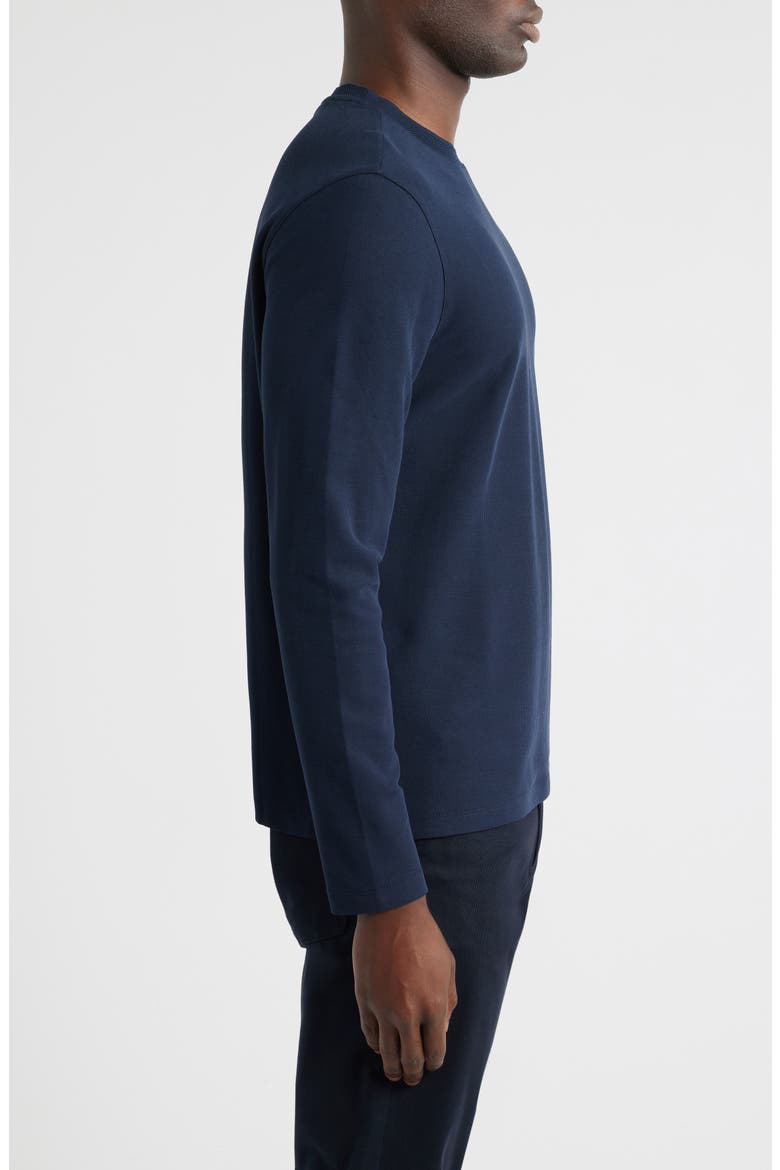 Sorrell Long Sleeve Cotton Blend T-Shirt, Alternate, color, DARK CASPIAN