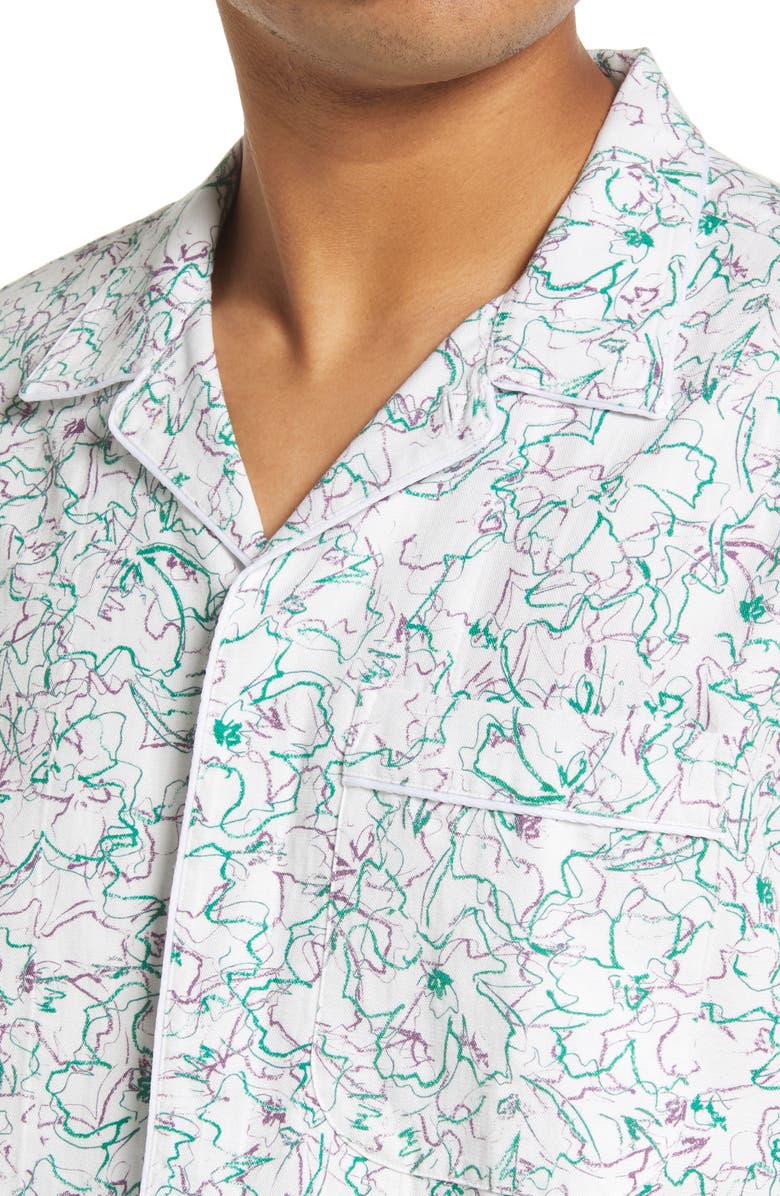 Ted Baker London Bartlet Short Sleeve Button-Up Shirt, Alternate, color, 