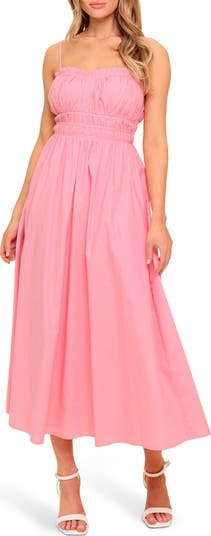 Ruched Midi Dress