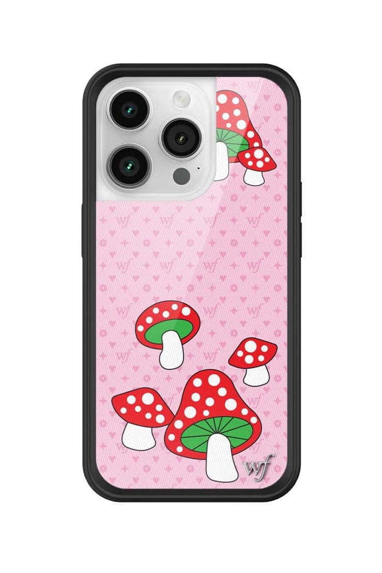 Shrooms iPhone Case, Alternate, color, Pink
